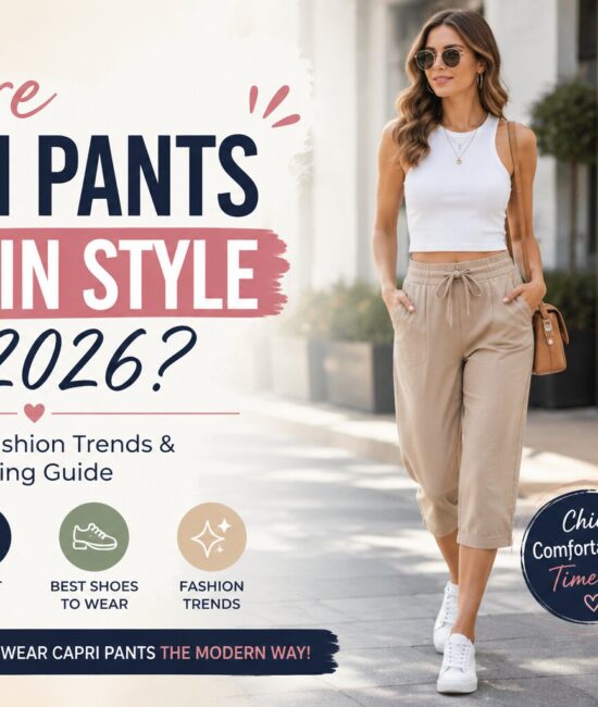 Are Capri Pants Back in Style? Modern women's capri pants outfit ideas.